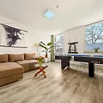 Shiny Loft Für Bis Zu14, Sauna, Billardtisch, 3 Badezimmer Núremberg